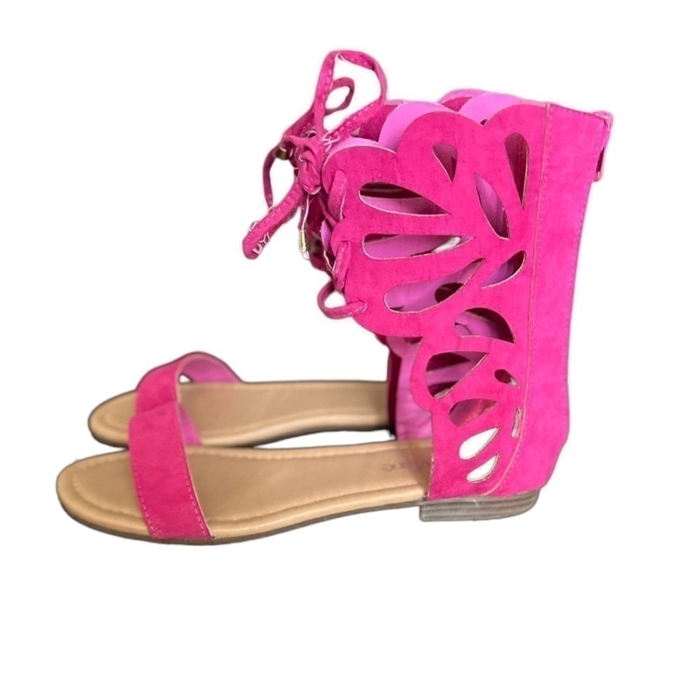 Bella Marie Pink Sandals - Picture 2 of 4